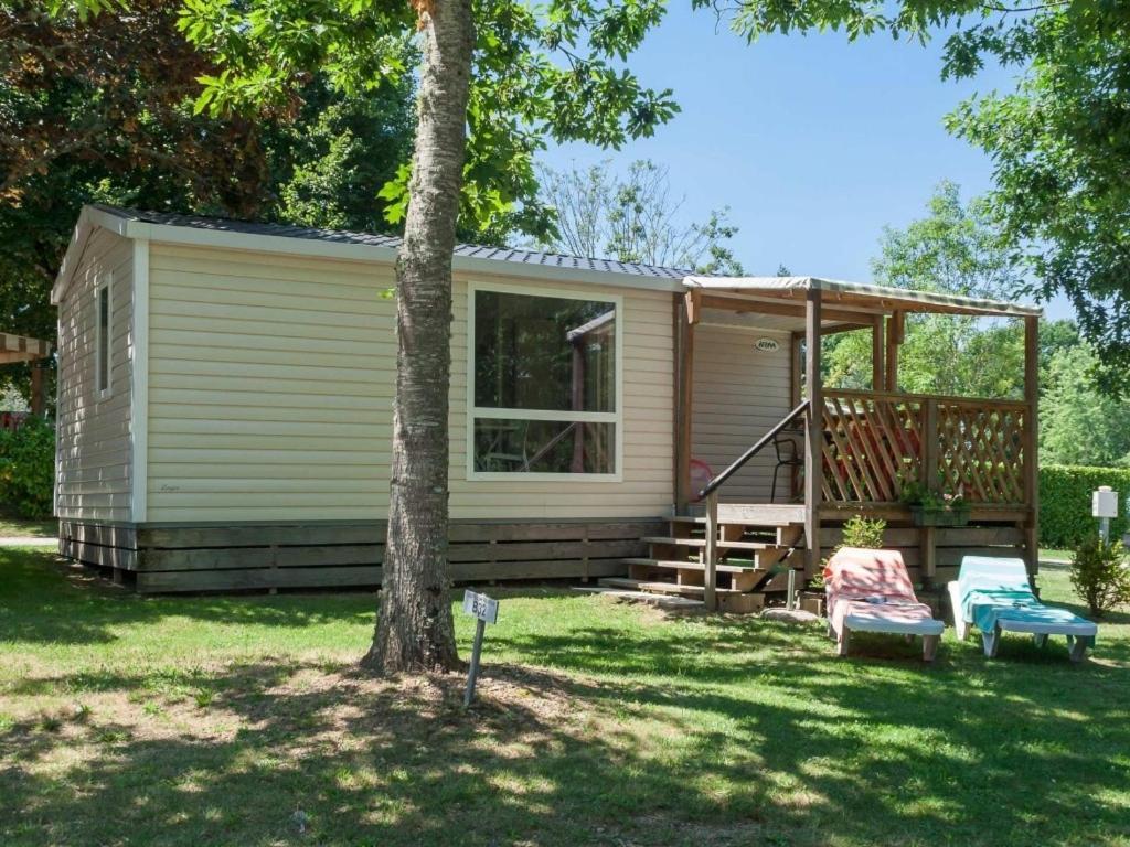 Hotel Camping Les Gorges Du Chambon Eymouthiers  Exterior foto
